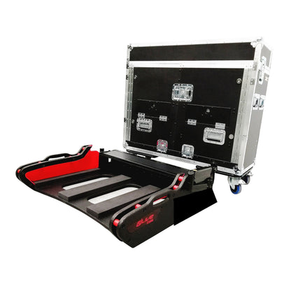 ProX Flip-Ready Hydraulic Console Case For Digital Audio Consoles | Allen & Heath DLive C3500 | Detachable