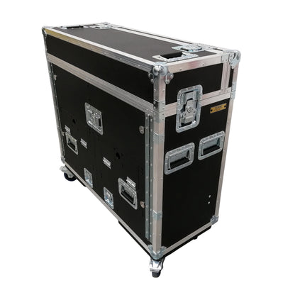 ProX Flip-Ready Hydraulic Console Case For Digital Audio Consoles | Allen & Heath DLive C3500 | Detachable