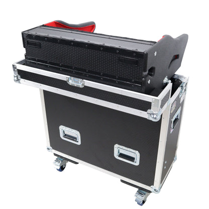 ProX Flip-Ready Hydraulic Console Case For Digital Audio Consoles | Allen & Heath SQ6 | Fixed