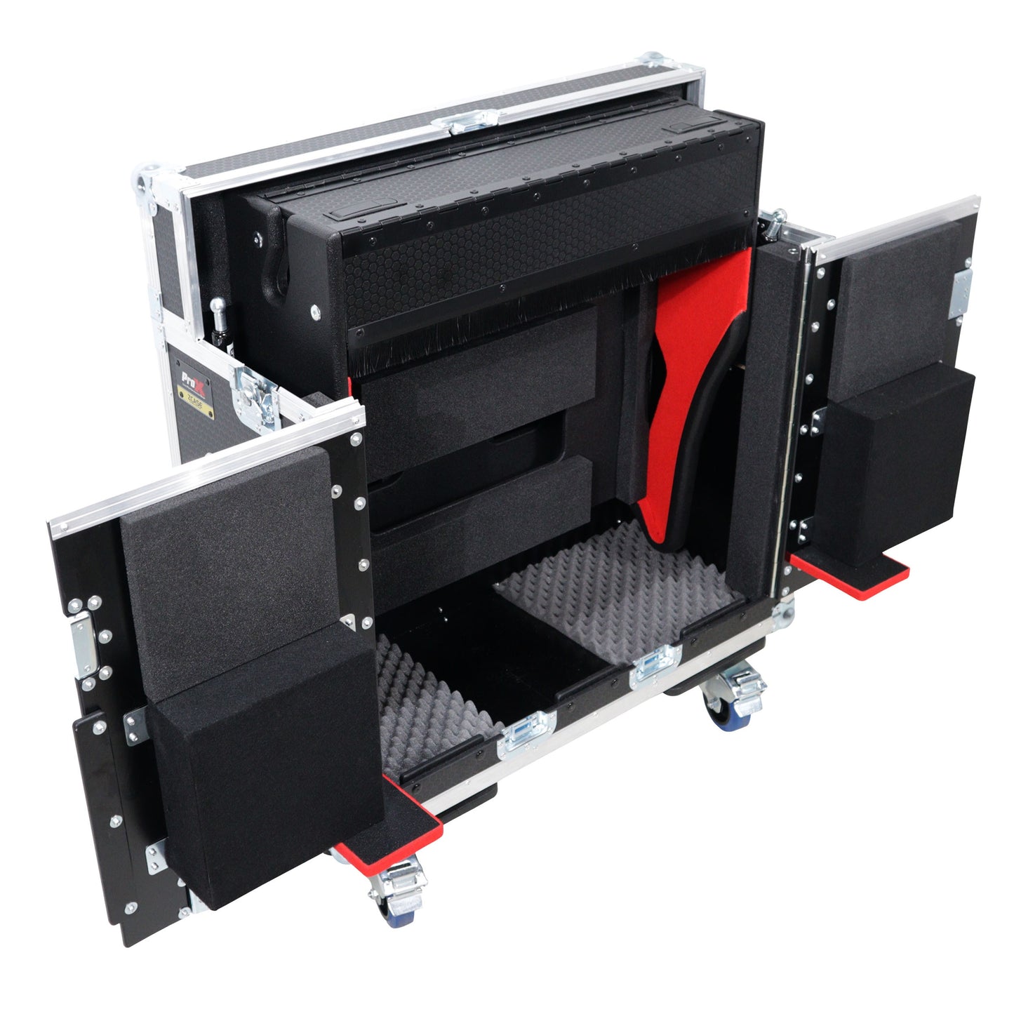 ProX Flip-Ready Hydraulic Console Case For Digital Audio Consoles | Allen & Heath SQ6 | Fixed
