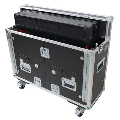 ProX Flip-Ready Hydraulic Console Case For Digital Audio Consoles | Allen & Heath SQ7 | Fixed