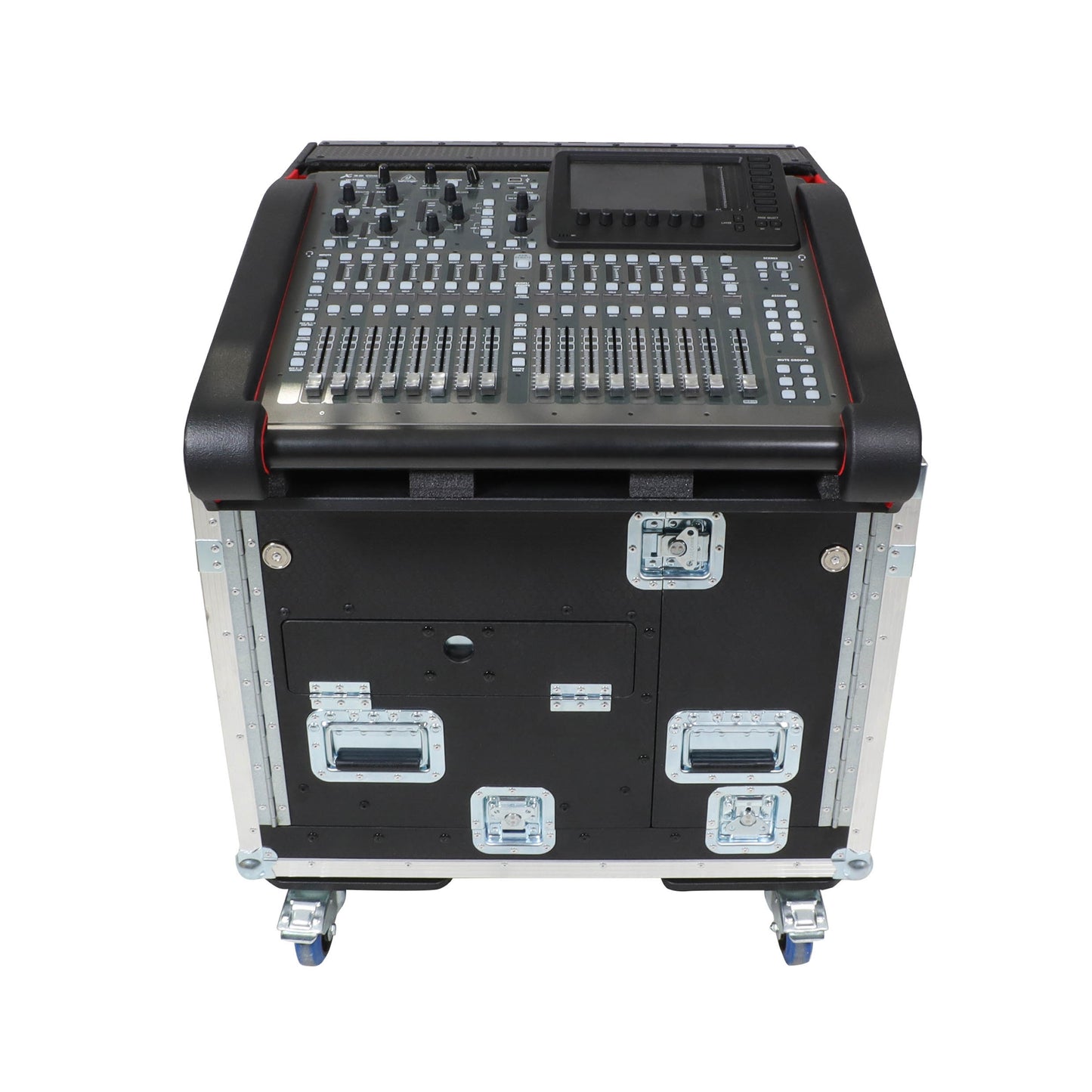 ProX Flip-Ready Hydraulic Console Case For Digital Audio Consoles | Behringer X32 Compact | Fixed