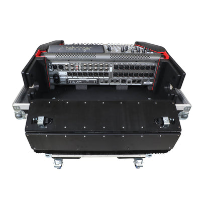 ProX Flip-Ready Hydraulic Console Case For Digital Audio Consoles | Behringer X32 Compact | Fixed