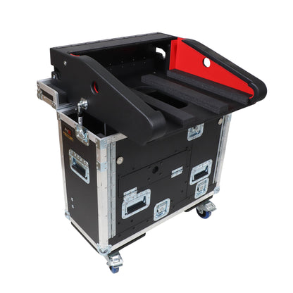 ProX Flip-Ready Hydraulic Console Case For Digital Audio Consoles | Behringer X32 Compact | Fixed
