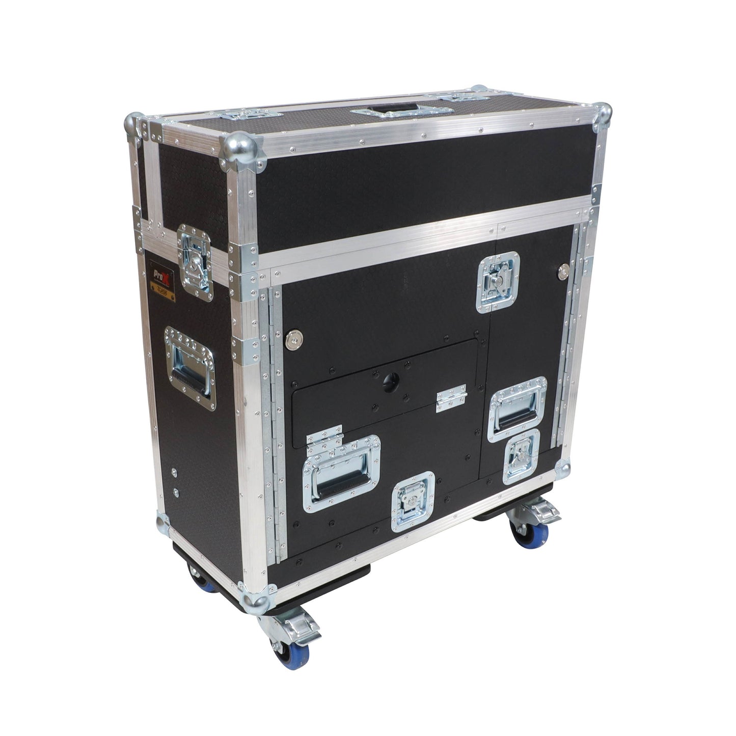 ProX Flip-Ready Hydraulic Console Case For Digital Audio Consoles | Behringer X32 Compact | Fixed