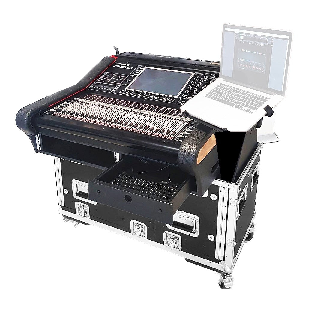 ProX Flip-Ready Hydraulic Console Case For Digital Audio Consoles | DiGiCo SD9