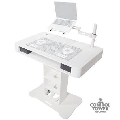 77637_ProX-Control-Tower-DJ-Podium-T-Shape-Stand-for-Pioneer-DDJ-_-White-_-Without-Road-Case_ALT01sqr