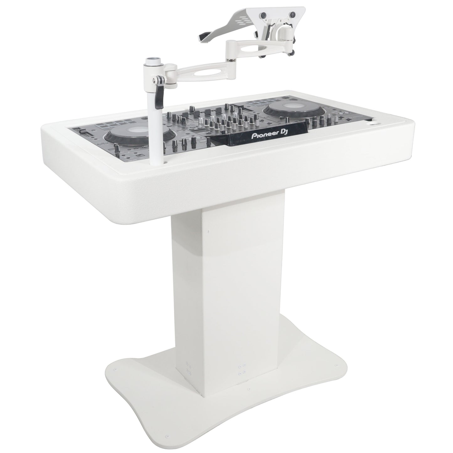 77637_ProX-Control-Tower-DJ-Podium-T-Shape-Stand-for-Pioneer-DDJ-_-White-_-Without-Road-Case_ALT05sqr