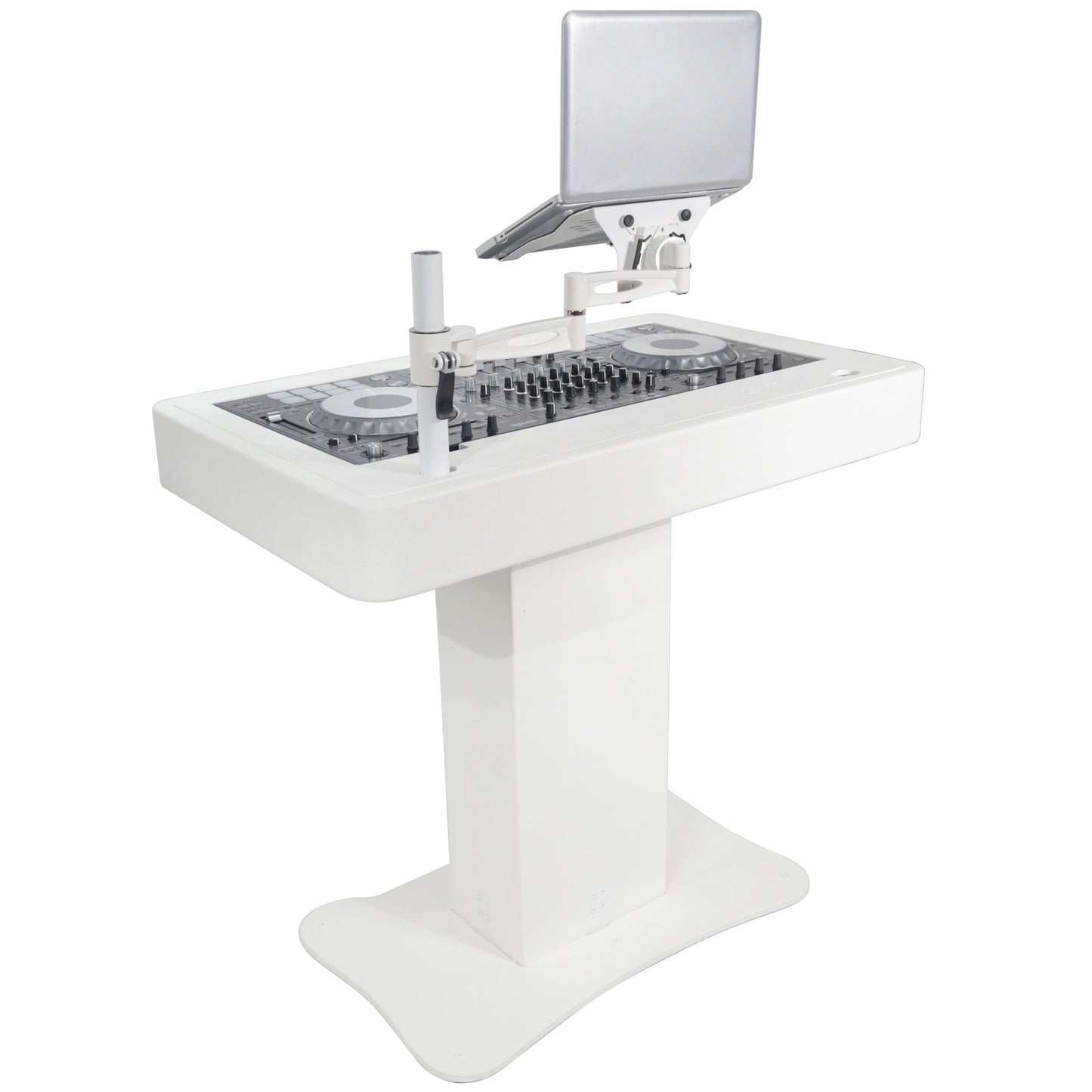 77637_ProX-Control-Tower-DJ-Podium-T-Shape-Stand-for-Pioneer-DDJ-_-White-_-Without-Road-Case_ALT07sqr