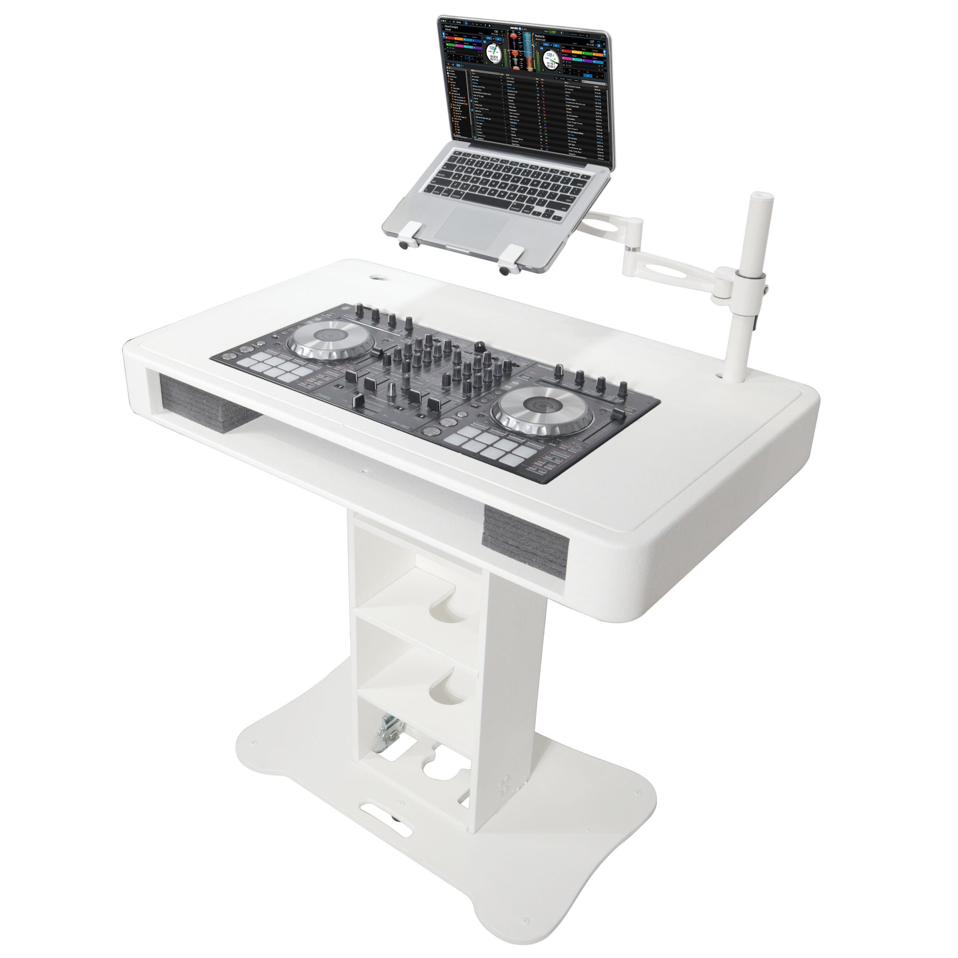 77637_ProX-Control-Tower-DJ-Podium-T-Shape-Stand-for-Pioneer-DDJ-_-White-_-Without-Road-Case_ALT12sqr
