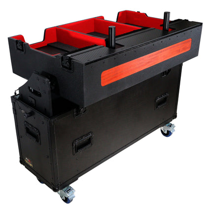 ProX Flip-Ready Hydraulic Console Case For Digital Audio Consoles | Denon DJ SC6000 Prime | None | Fixed