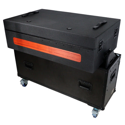 ProX Flip-Ready Hydraulic Console Case For Digital Audio Consoles | Denon DJ SC6000 Prime | None | Fixed