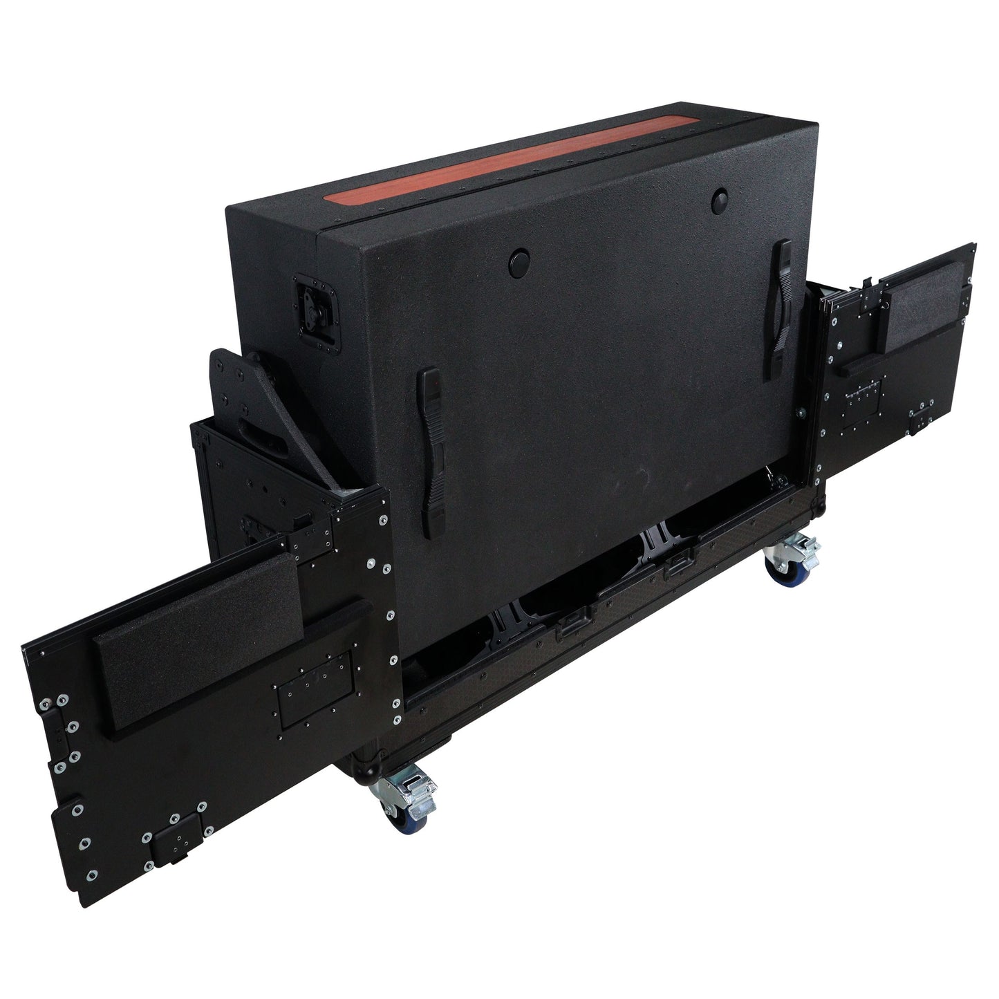 ProX Flip-Ready Hydraulic Console Case For Digital Audio Consoles | Denon DJ SC6000 Prime | None | Fixed