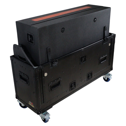 ProX Flip-Ready Hydraulic Console Case For Digital Audio Consoles | Denon DJ SC6000 Prime | None | Fixed