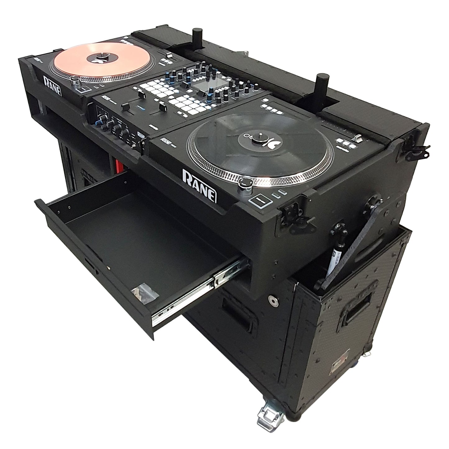 ProX Flip-Ready Hydraulic Console Case For Digital Audio Consoles | Rane Twelve/Seventy/Seventy-Two Series | Fixed