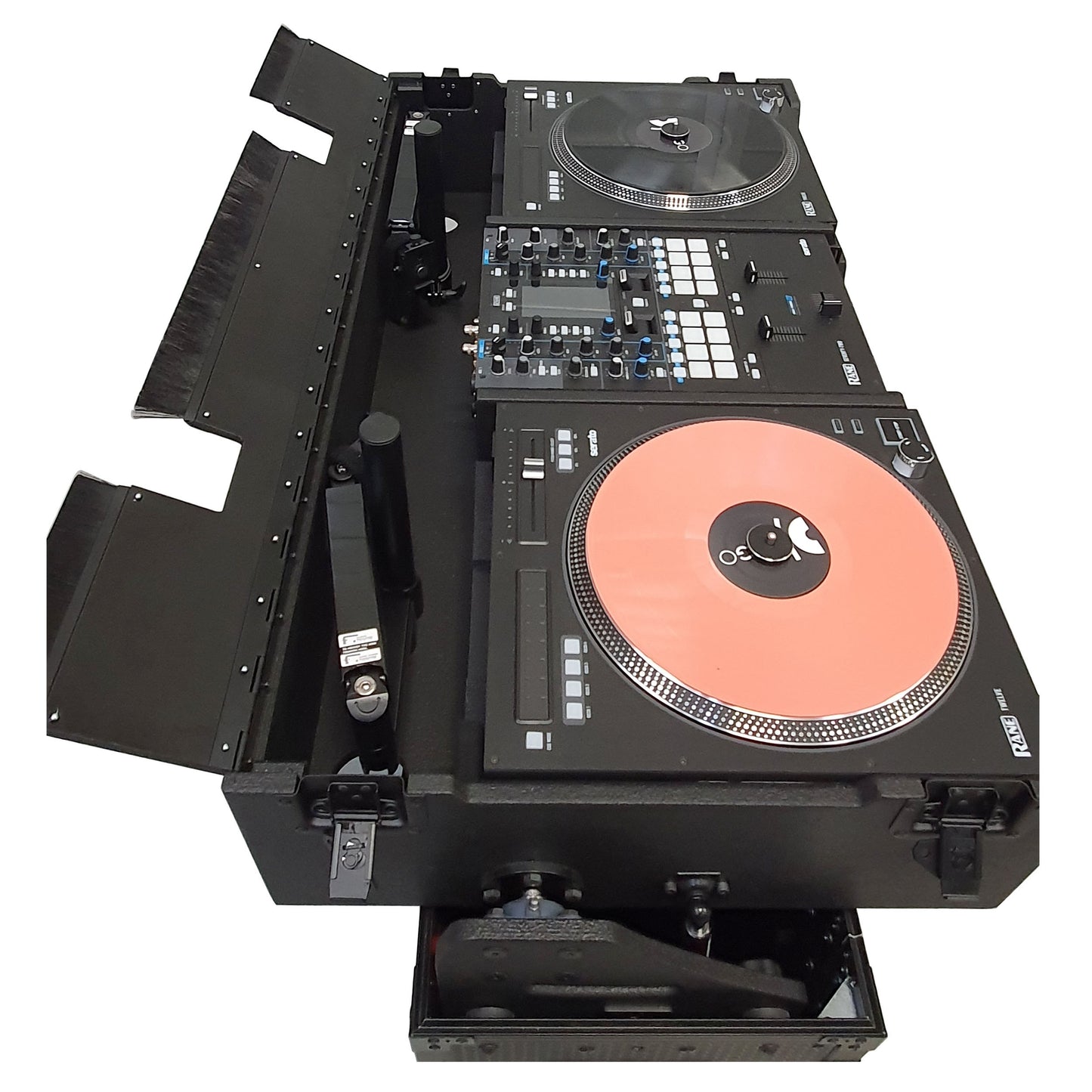 ProX Flip-Ready Hydraulic Console Case For Digital Audio Consoles | Rane Twelve/Seventy/Seventy-Two Series | Fixed