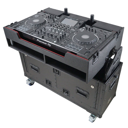 ProX Flip-Ready Hydraulic Console Case For Digital Audio Consoles | Pioneer DDJ-REV7/XDJ-XZ/Opus Quad | Fixed