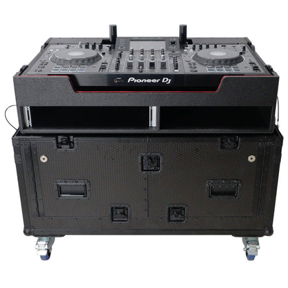 ProX Flip-Ready Hydraulic Console Case For Digital Audio Consoles | Pioneer DDJ-REV7/XDJ-XZ/Opus Quad | Fixed