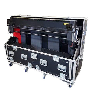 ProX Flip-Ready Hydraulic Console Case For Digital Audio Consoles | Yamaha RIVAGE PM7/PM10 | Detachable