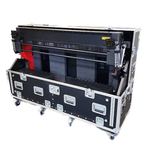 ProX Flip-Ready Hydraulic Console Case For Digital Audio Consoles | Yamaha RIVAGE PM7/PM10 | Detachable