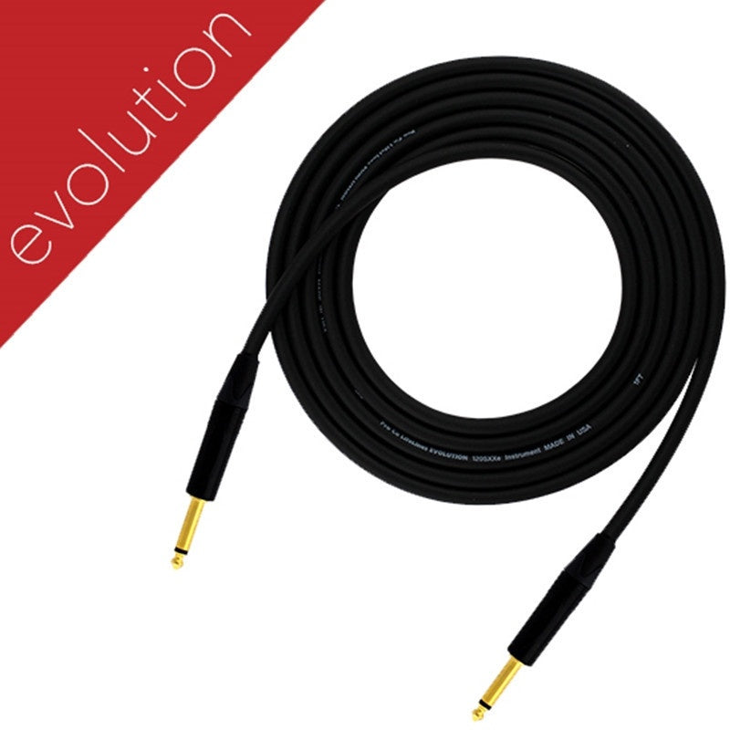 ProCo Sound Evolution Unbalanced Instrument Cable Straight To Straight | 15 ft