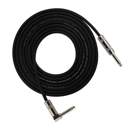 ProCo Sound StageMASTER Instrument Cable, Right Angle to Straight 1/4" | 15 ft