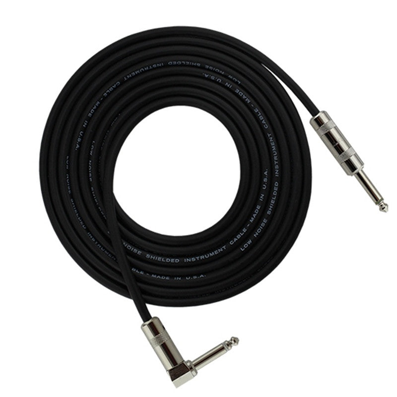 ProCo Sound StageMASTER Instrument Cable, Right Angle to Straight 1/4" | 18 ft