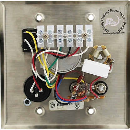 ProCo Sound A/V Interface Wallplate | Passive Volume | Stainless Steel