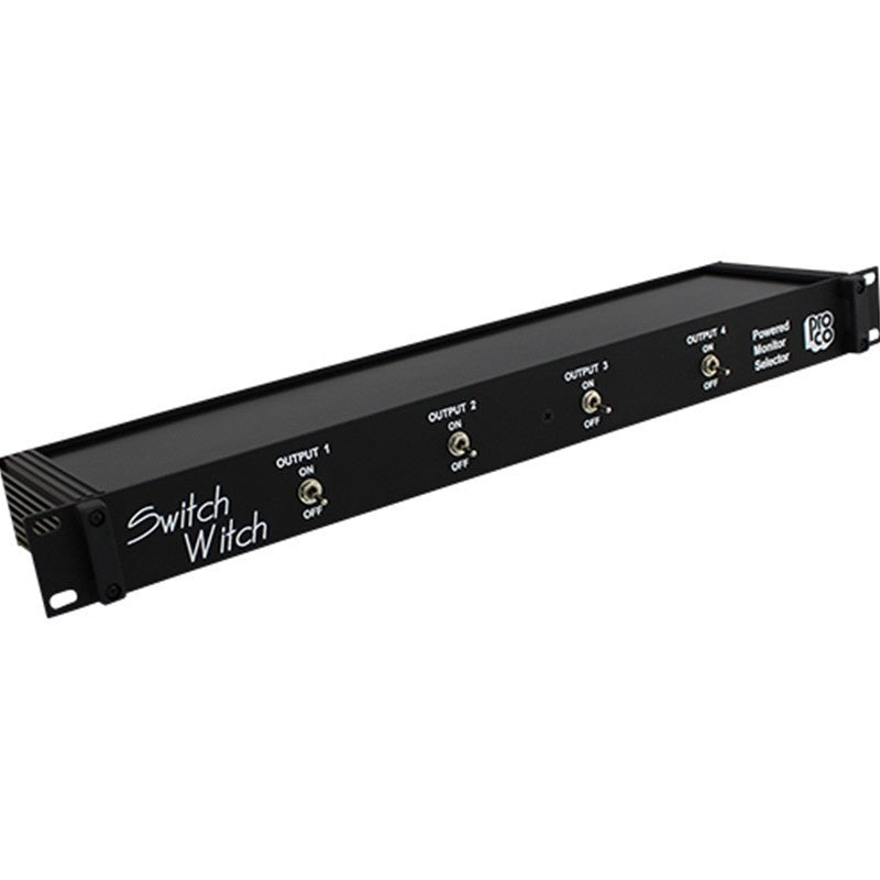 ProCo Sound SWITCH_WITCH Stereo Speaker Selector for Monitors