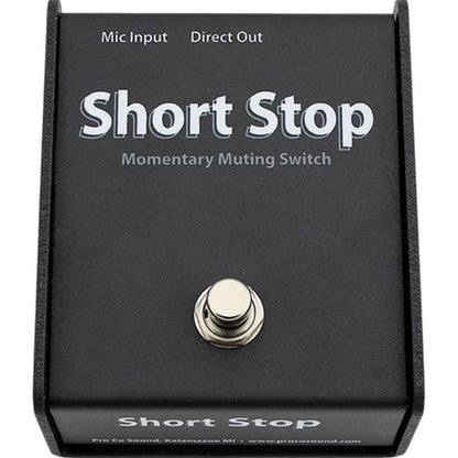 ProCo Sound CDSS Short Stop Momentary Microphone Muting Switch