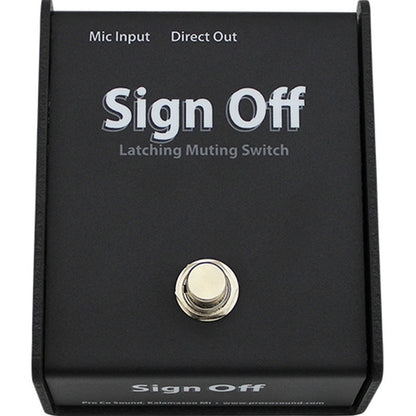 ProCo Sound CDSO Latching Mic Mute Switch for Broadcast and Live