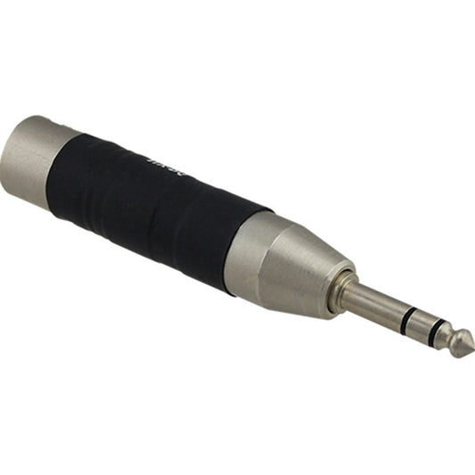 ProCo Sound ITX-BQ iso transformer angled view highlighting the nickel 1/4" TS plug tip