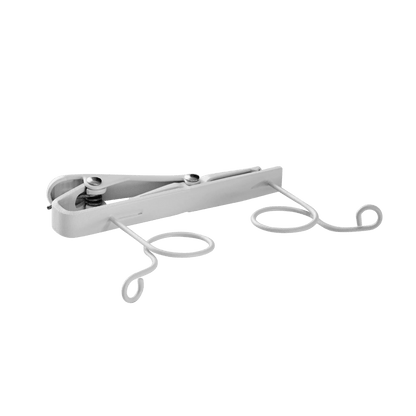 Shure  RK187T2-W Dual-Mount Tie Clip, White