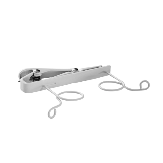 Shure  RK187T2-W Dual-Mount Tie Clip, White