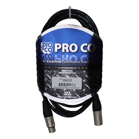 ProCo Sound Excellines XLR to XLR Balanced Audio Cable | 50 ft