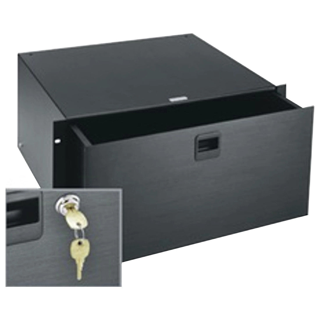 Middle Atlantic DLK Series Heavy Duty Rack Drawer with Lock 2RU