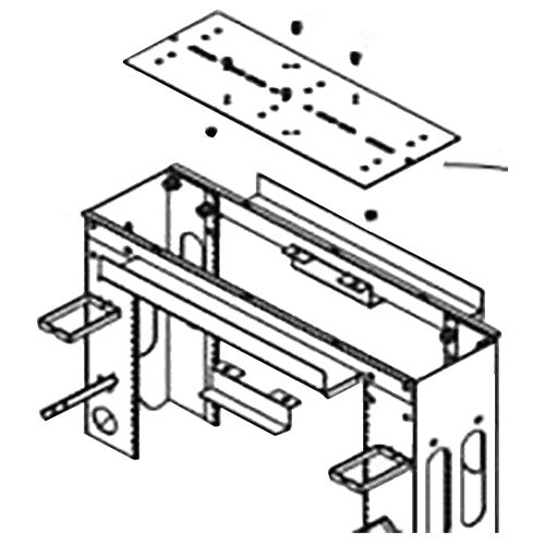 Middle Atlantic MK-LA Ladder Adapter Top