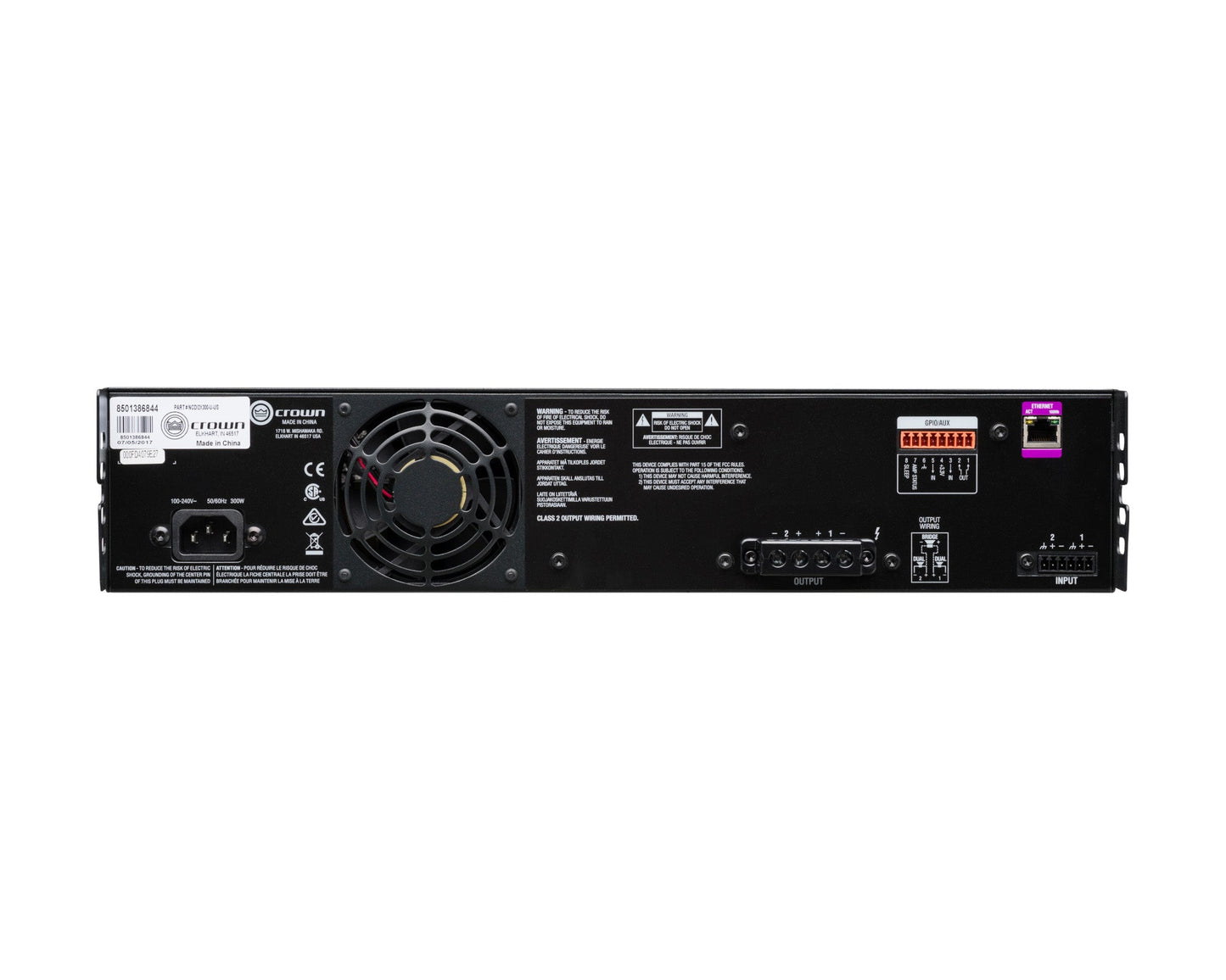 Crown CDi 2|300 2-Channel 70V Power Amplifier