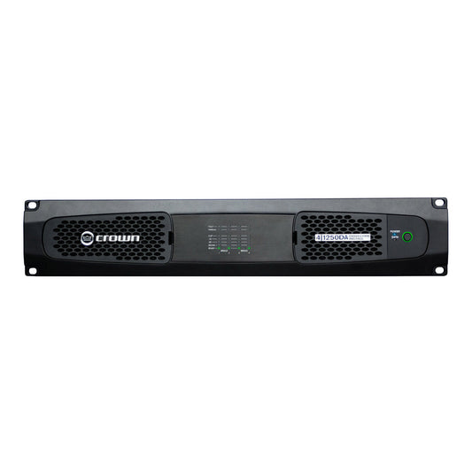 Crown DCi 4|1250DA 4-Channel 70V/100V Power Amplifier with Dante