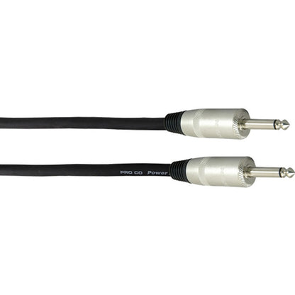 ProCo Sound Lifelines 10GA Speaker Cable with 1/4" Connectors | 3 ft