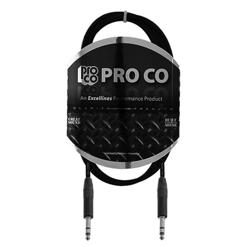 ProCo Sound Ameriquad Balanced Cable TRS To TRS | 10 ft