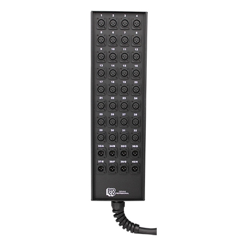 ProCo Sound SMA Series Audio Snake | 25 ft | XLR | 8x4