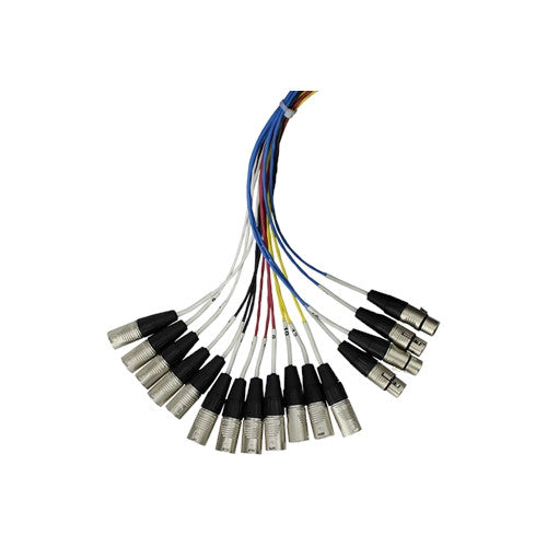 Rapco-Horizon SMA Series 12X4 XLR Returns Snake detail