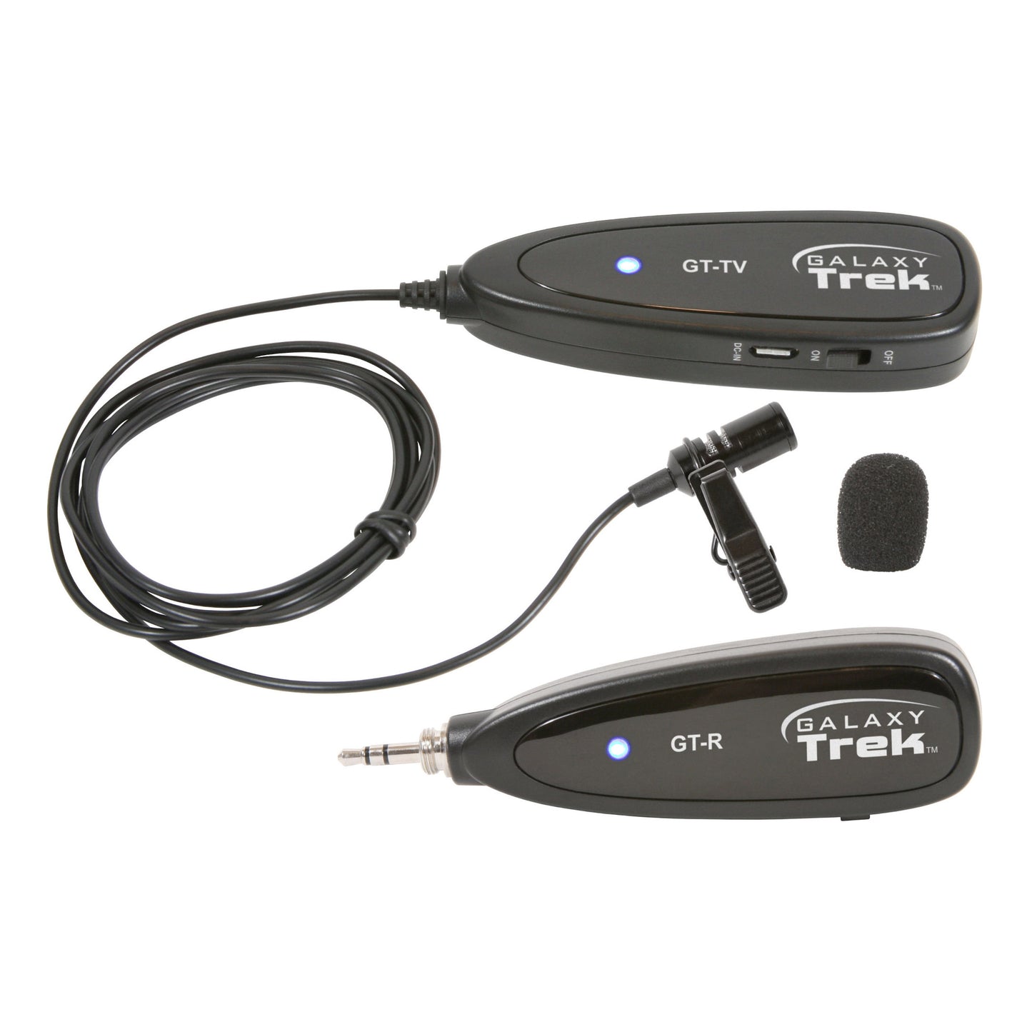 Galaxy Audio GT-V Trek Series Portable Wireless Lavalier Microphone System