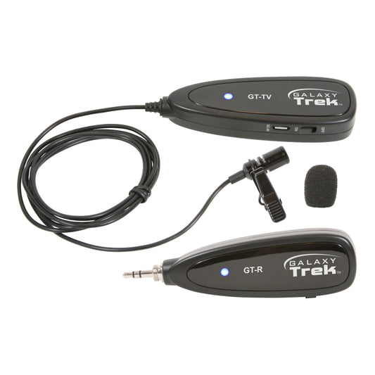 Galaxy Audio GT-V Trek Series Portable Wireless Lavalier Microphone System