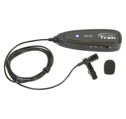 Galaxy Audio GT-V Trek Series Portable Wireless Lavalier Microphone System lavalier