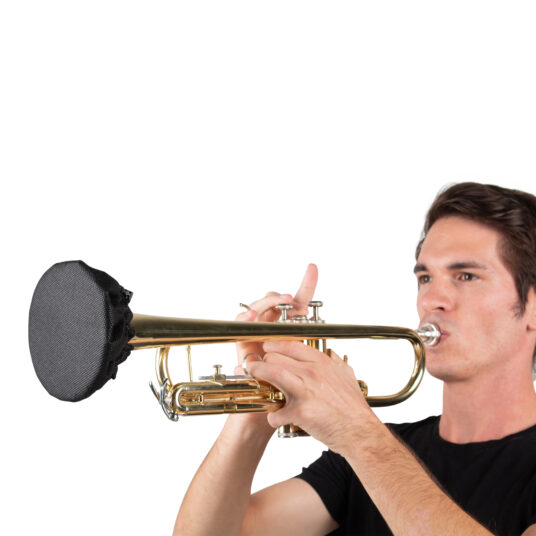 Gator Black Bell Cover With MERV 13 Filter lifestyle