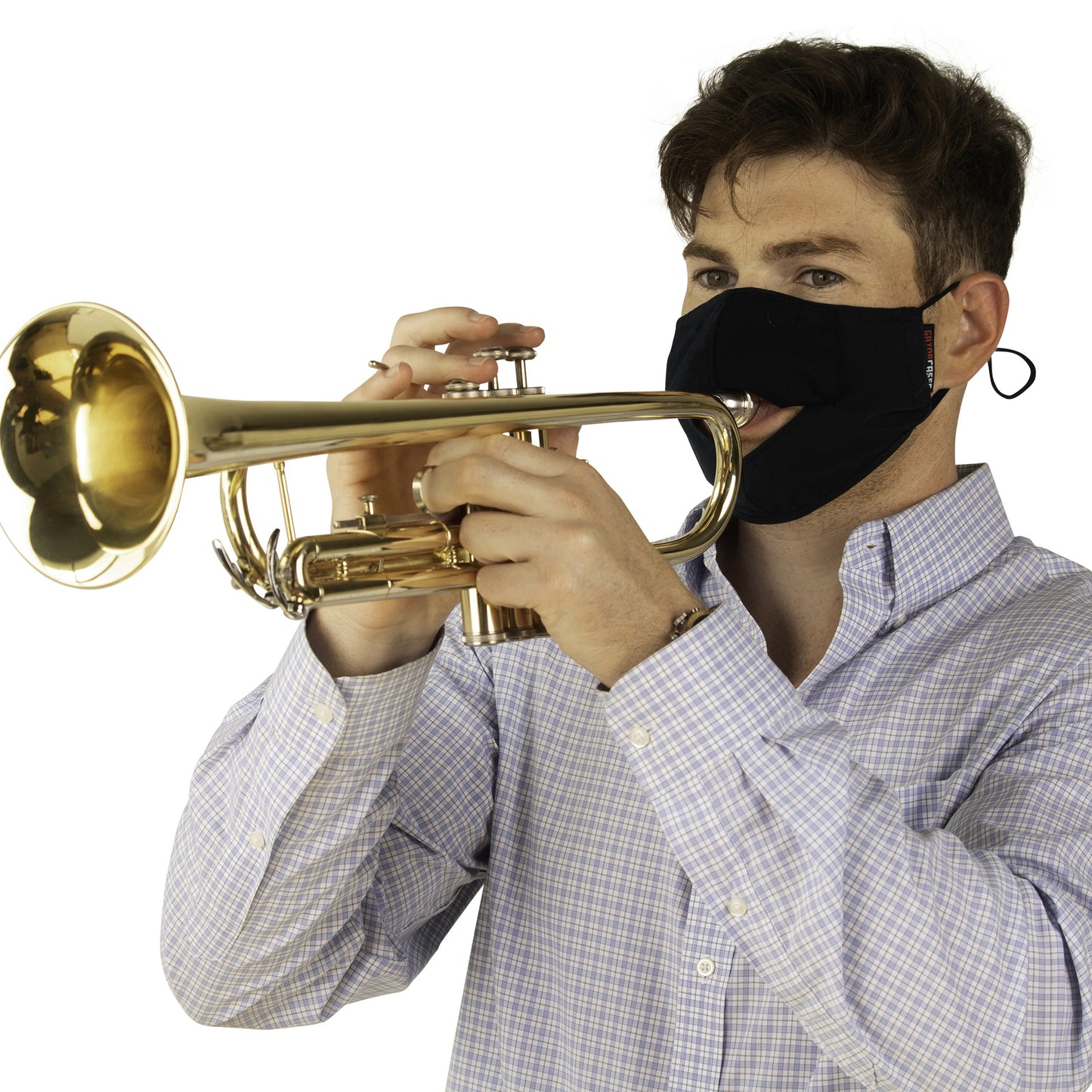 Gator GBOM-LARGEBK Wind Instrument Face Mask | Large