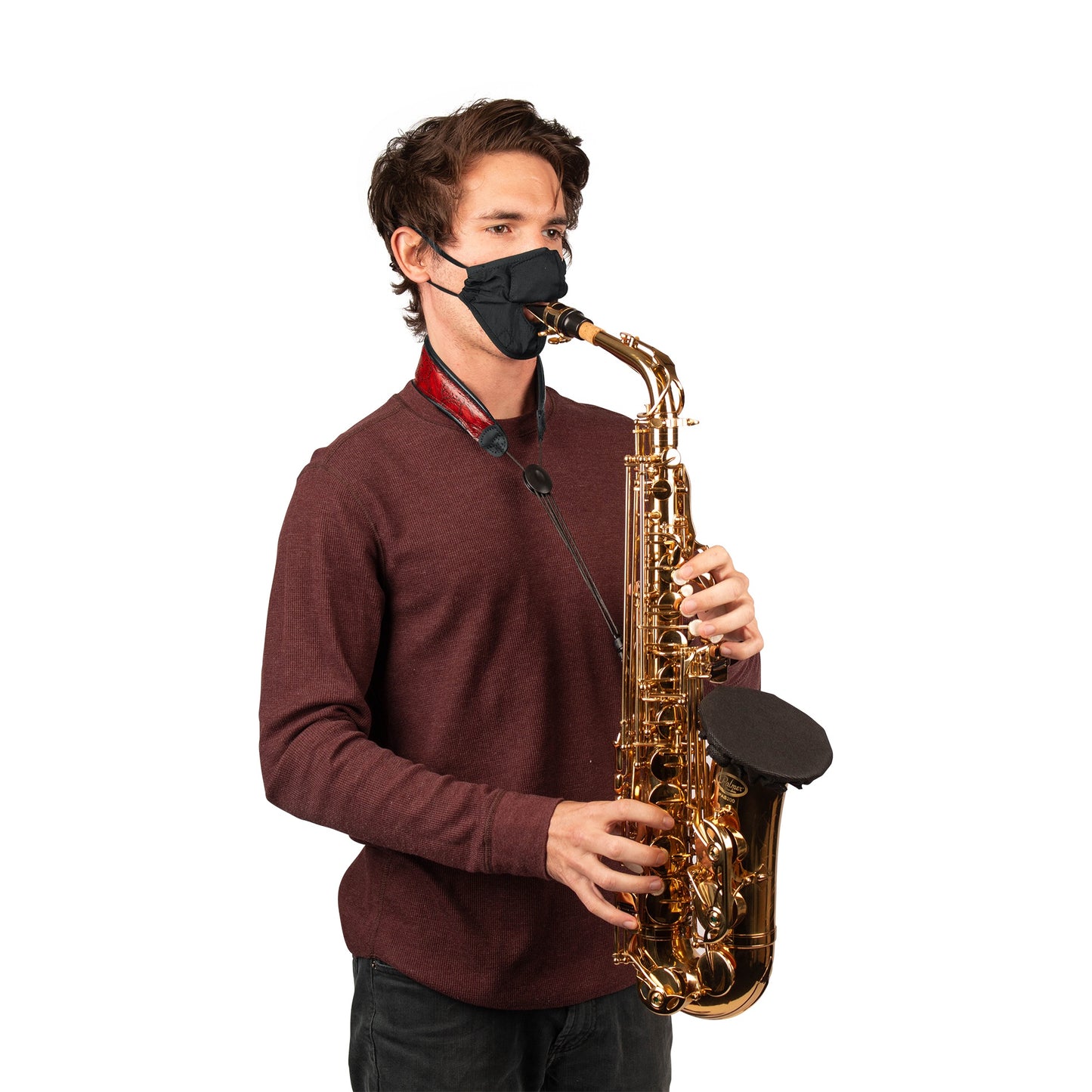 Gator GBOM-MEDIUMBK Wind Instrument Face Mask | Medium