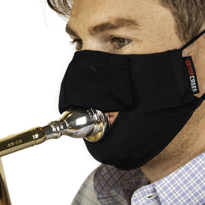 Gator GBOM-SMALLBK Wind Instrument Face Mask | Small